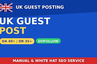 provide USA UK high da dofollow guest post backlinks