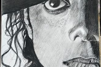 draw a portrait pencil sketch