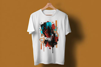 design graphic t shirt and typography t shirt