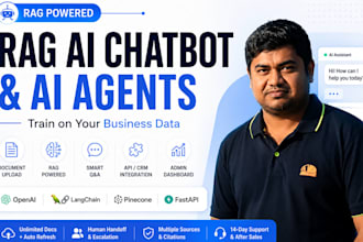 develop a custom rag ai chatbot trained on your documents