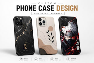 design custom phone case for iphone and android