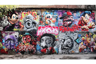 design graffiti designs, murals and wall arts