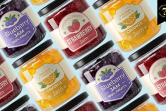 do custom product label and packaging label design