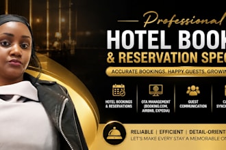 be your professional hotel booking and reservation specialist