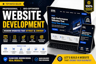 develop a custom coded business website