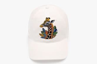 do cap hat and left chest embroidery digitizing in dst pes