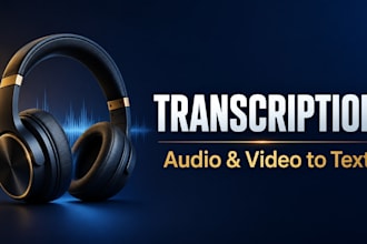 manually transcribe audio and video into accurate text