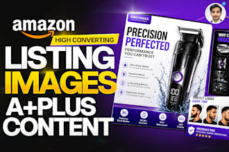 design amazon listing pictures and amazon a plus content