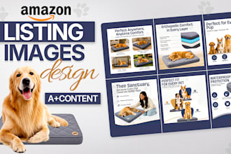 design amazon listing pictures and amazon a plus content