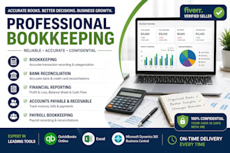 do professional bookkeeping and financial reporting