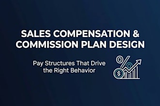 design your b2b sales compensation and commission plan