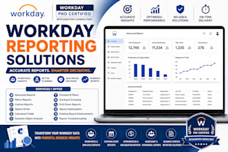 create all workday custom reports and calculated fields