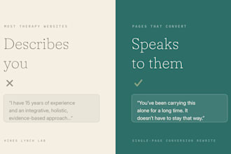 do a single page conversion rewrite
