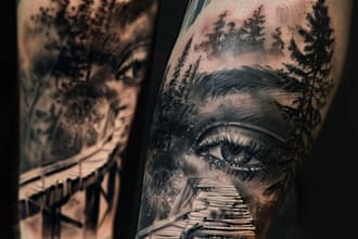 create a personalised tattoo sketch for you