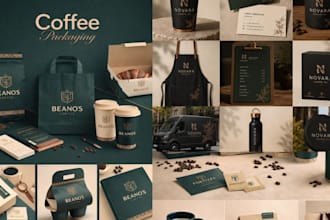 design restaurant logo brand identity brand kit brand book for your restaurant