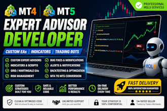 develop mt4 mt5 eas, indicators, scripts and trading bots