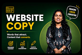write high converting copy for ads social media and websites that boost sales