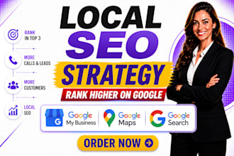 do local SEO strategy for google maps ranking and gmb ranking