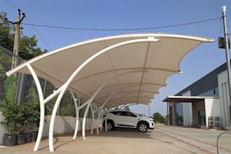 create 2d and 3d  drawings for tensile structures and shades