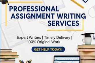 write high quality assignments and summaries