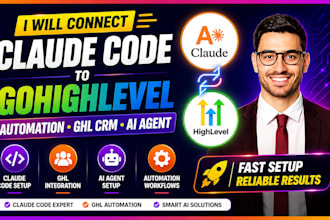 connect claude code to gohighlevel automation ghl CRM claude ai agent
