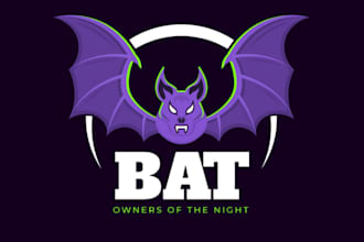 design modern vampire gothic dracula logo