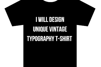 design modern typography and vintage t shirt design