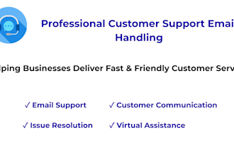provide professional customer support email handling
