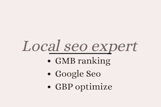 optimize local seo for your business website gmb  gbp ranking