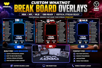 setup obs for whatnot vertical streams auctions and card breaks