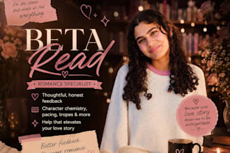 beta read your romance manuscript