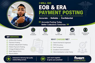 medical billing insurance verification and ar follow up