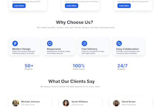 design modern website UI UX in figma for android