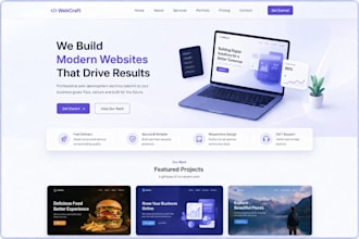 create a responsive and modern website using h html CSS java script word press