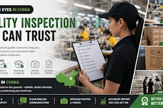 inspect your products in china before shipment