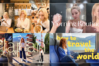 design aesthetic youtube thumbnails for lifestyle and vlog