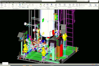 create cadworx modular skid piping design