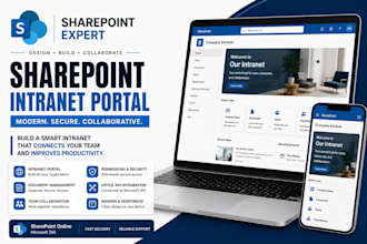 build sharepoint intranet portal in sharepoint online and microsoft 365