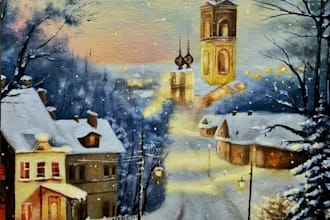 paint a custom original artwork on canvas