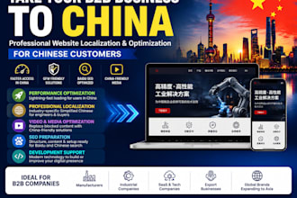 localize your website for the chinese market