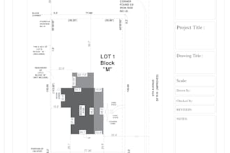 draft land survey plans, surveys and site plans in autocad