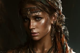 castom digital portrait art