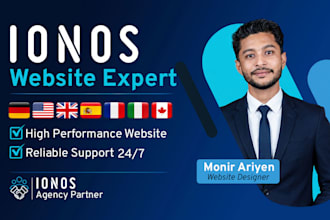 do ionos website design and ionos to wordpress