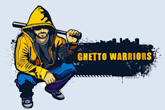 do modern gangster street culture, hip hop gang logo