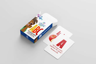design flashcards and educational resources in canva