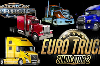 create custom ats and ets2 trucks, trailers, and skin mods