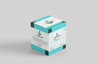 create professional supplement and medicine packaging design