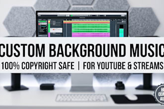 produce custom copyright free background music