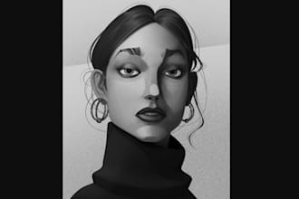 deliver 3d head bust for for you