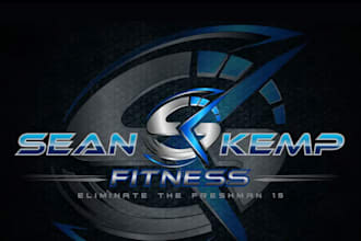 create a standout mascot fitness gym logo design
